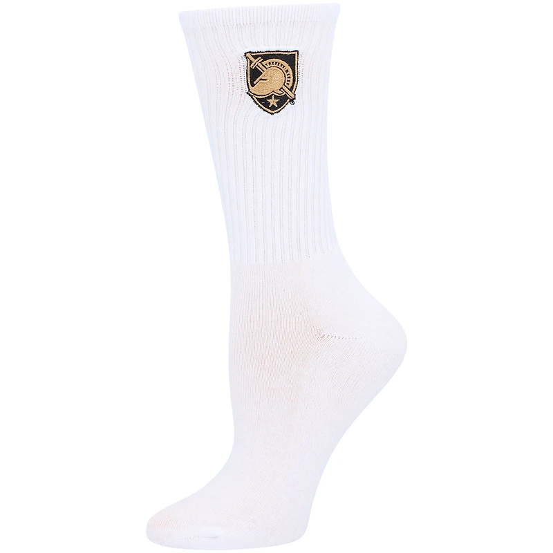 Lot de 2 paires de chaussettes noires/blanches Army Black Knights ZooZatz pour femmes