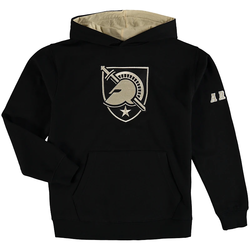 Chandail à capuchon gros logo Black Knights Army pour jeune