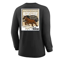 Youth  Black Army Knights Snowy Polaroid Long Sleeve T-Shirt