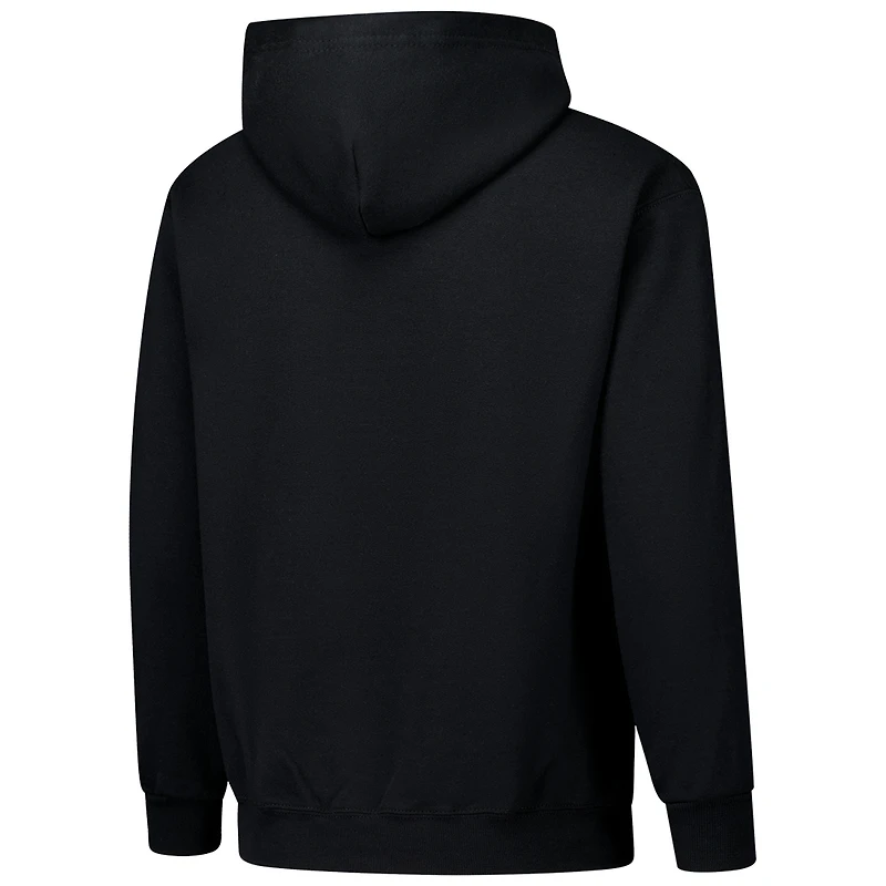 Sweat à capuche du campus des Black Knights de l'armée noire champion jeunes
