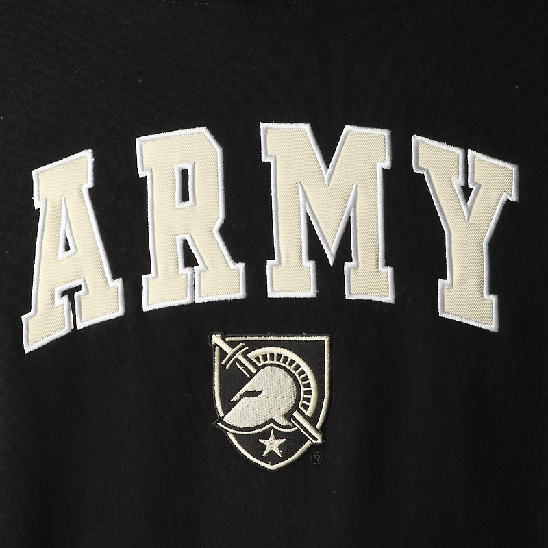 Youth Colosseum Black Army Knights 2-Hit Team Pullover Hoodie