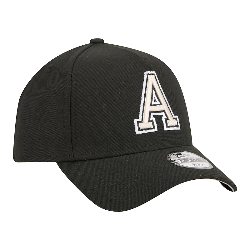 Youth New Era Black Army Black Knights 9FORTY A-Frame Adjustable Hat
