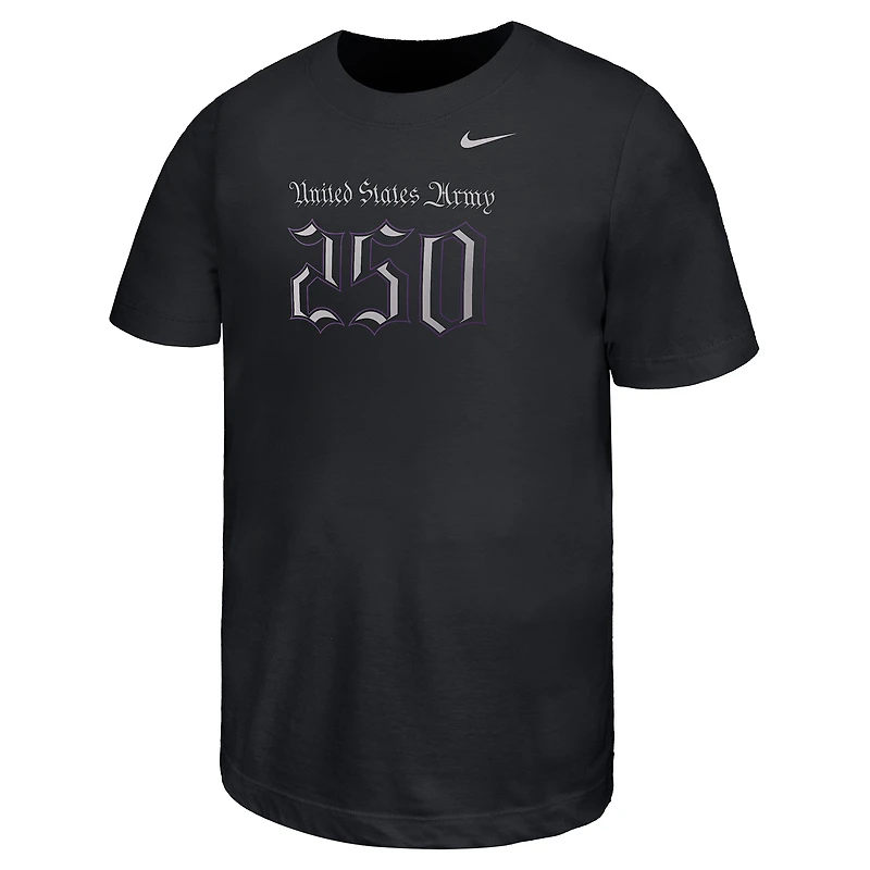 Youth Nike Black Army Knights 250 Collection T-Shirt