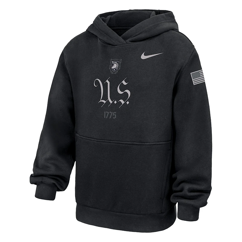 Youth Nike  Black Army Knights 250 Collection U.S. Hoodie