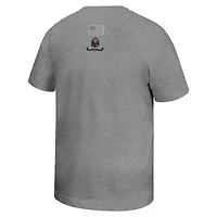 Youth Nike  Gray Army Black Knights 250 Collection Script T-Shirt