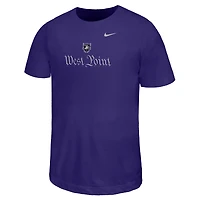 T-shirt Nike Westpoint pour enfant, violet armée, Black Knights, collection 250