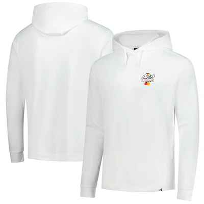 Sweat à capuche léger blanc Arnold Palmer Invitational de FootJoy pour homme