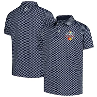 Polo Puma bleu marine Arnold Palmer Invitational Mattr Micro Floral pour garçon