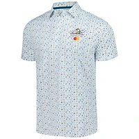 Men's Barstool Golf  White Arnold Palmer Invitational New Florida Icons Polo