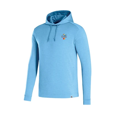 Sweat à capuche léger bleu clair Arnold Palmer Invitational de FootJoy pour homme