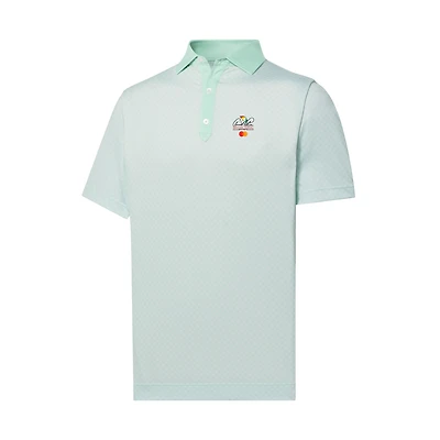 Polo FootJoy vert clair Arnold Palmer Invitational Checker Print Lisle pour homme