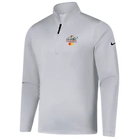 Men's Nike  Gray Arnold Palmer Invitational Victory Performance Half-Zip Pullover