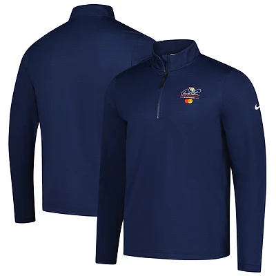 Men's Nike  Navy Arnold Palmer Invitational Performance Victory Half-Zip Pullover