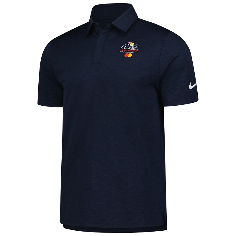Polo Nike bleu marine Arnold Palmer Invitational Tour Jacquard Performance pour homme