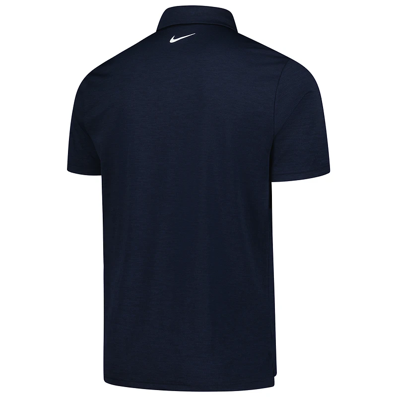 Polo Nike bleu marine Arnold Palmer Invitational Tour Jacquard Performance pour homme