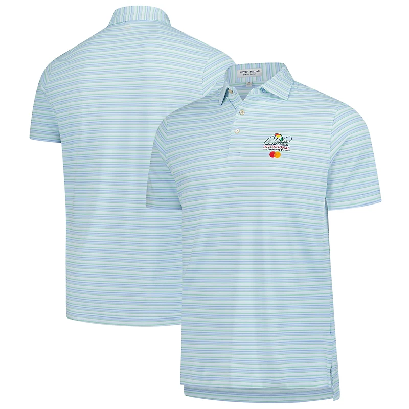 Polo Performance Atrium Invitational bleu clair Peter Millar pour homme