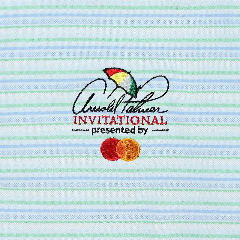 Polo Performance Atrium Invitational bleu clair Peter Millar pour homme