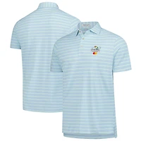 Polo Performance Atrium Invitational bleu clair Peter Millar pour homme