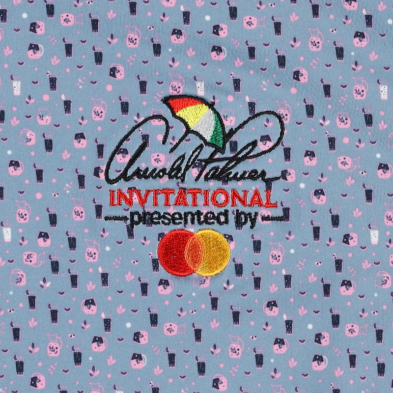 Men's Puma  Blue Arnold Palmer Invitational Tea Time MATTR Polo