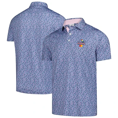 Men's Puma  White Arnold Palmer Invitational Tea Time MATTR Polo