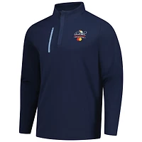 Men's Puma  Navy Arnold Palmer Invitational Cloudspun Tech Quarter-Zip Pullover