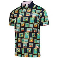 Men's Puma  Navy Arnold Palmer Invitational Photo MATTR Polo