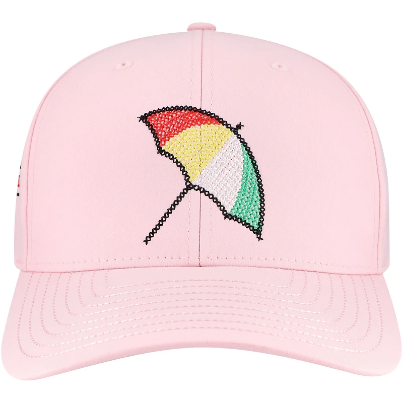 Casquette ajustable Puma Arnold Palmer Invitational rose pour homme
