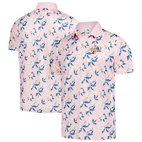 Men's Puma  Pink Arnold Palmer Invitational Springs Floral Polo