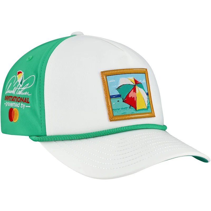 Casquette ajustable en corde Arnold Palmer Invitational blanche Puma pour homme