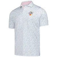 Men's Puma  White Arnold Palmer Invitational Tea Time MATTR Polo