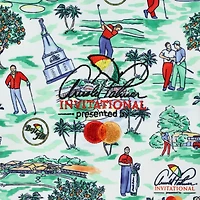 Men's Smith & Quinn  Green 2025 Arnold Palmer Invitational Toile Boatyard Button-Down Shirt