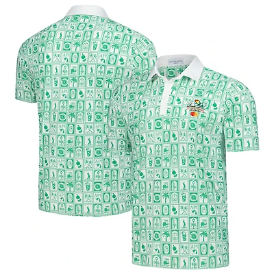Polo Smitty à imprimé géométrique Arnold Palmer Invitational vert pour homme de Smith & Quinn