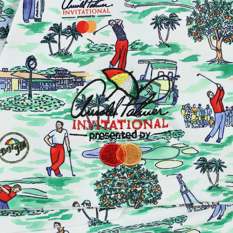 Polo Smitty en toile verte Arnold Palmer Invitational de Smith & Quinn pour homme