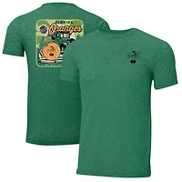 Men's Ahead Heather Green Arnold Palmer Invitational Florida Oranges Tri-Blend T-Shirt