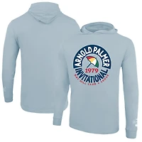Men's Ahead Light Blue Arnold Palmer Invitational Cody Hoodie Long Sleeve T-Shirt