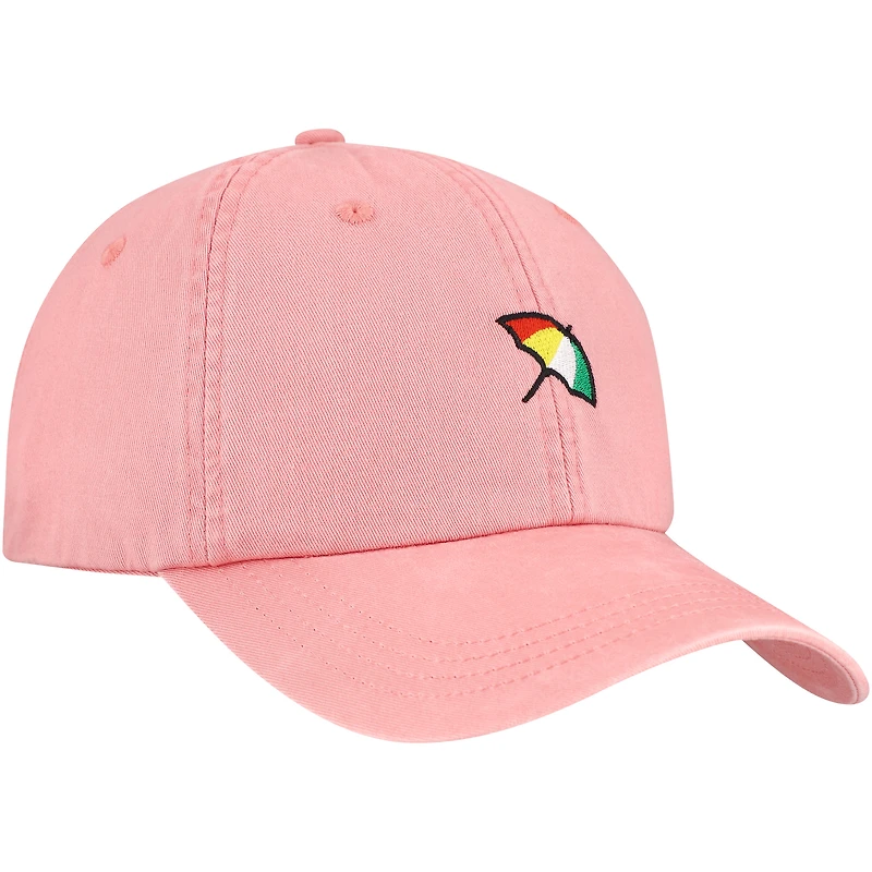 Men's Ahead Light Pink Arnold Palmer Pixel Umbrella Adjustable Hat