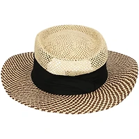 Men's Ahead Natural Arnold Palmer Invitational Straw Signature Gambler Hat