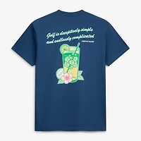 Men's Barstool Golf  Navy Arnold Palmer Invitational Is Simple T-Shirt