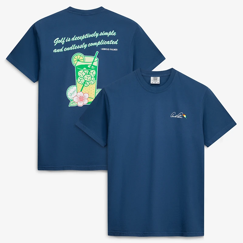 Men's Barstool Golf Navy Arnold Palmer Invitational Is Simple T-Shirt