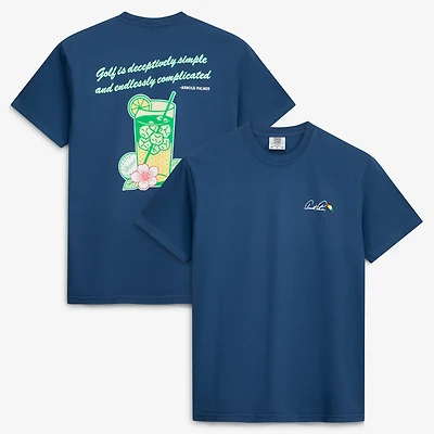 Men's Barstool Golf Navy Arnold Palmer Invitational Is Simple T-Shirt