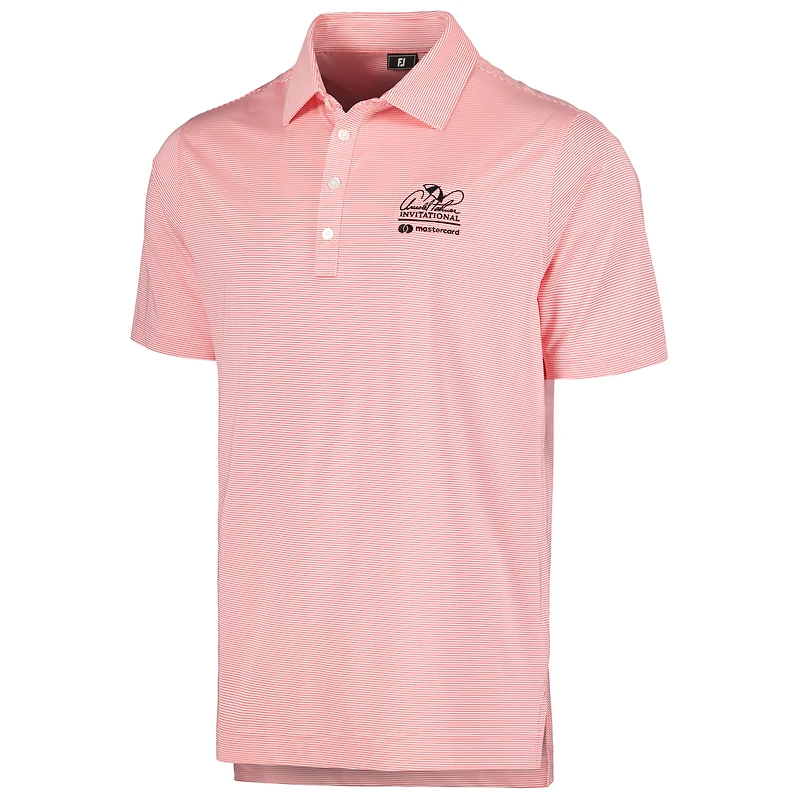 Polo FootJoy Arnold Palmer Invitational Micro Feeder à rayures en fil d'Écosse pour hommes