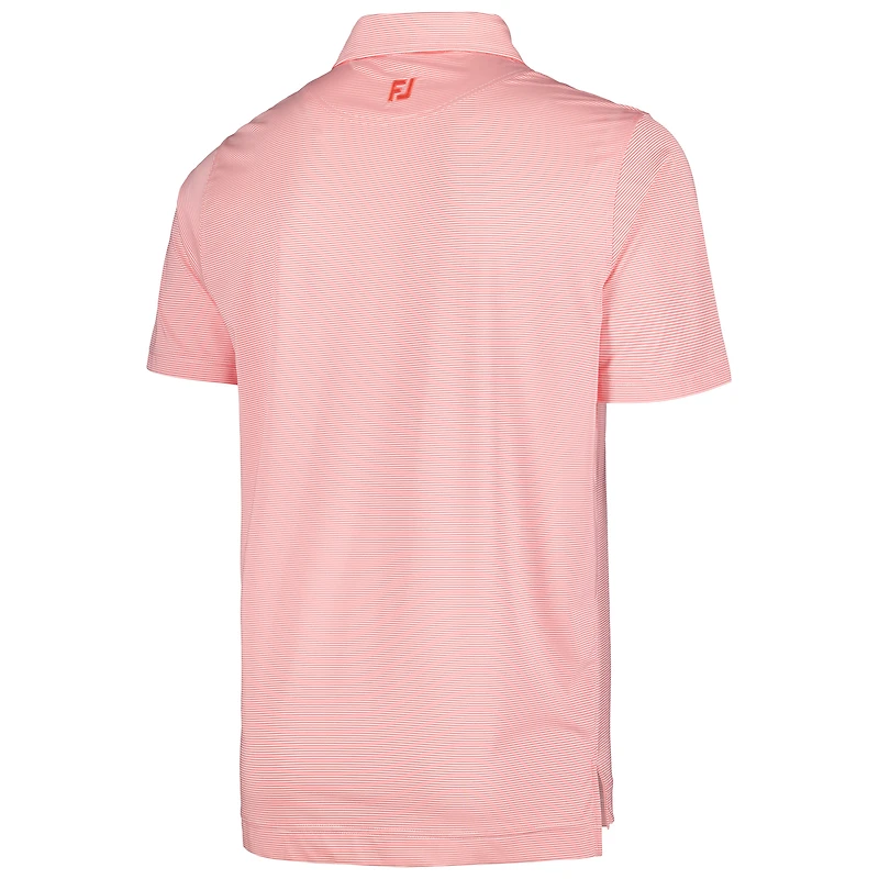 Polo FootJoy Arnold Palmer Invitational Micro Feeder à rayures en fil d'Écosse pour hommes