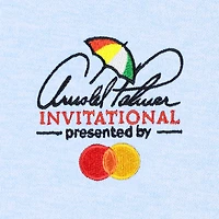 Men's FootJoy Heather Powder Blue 2024 Arnold Palmer Invitational Lightweight Pullover Hoodie