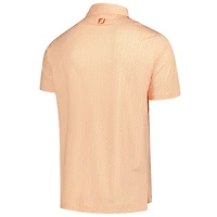 Men's FootJoy  Orange Arnold Palmer Invitational Citrus Print Lisle Polo