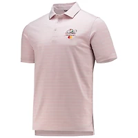 Polo à rayures sur invitation Arnold Palmer pour hommes Levelwear rose