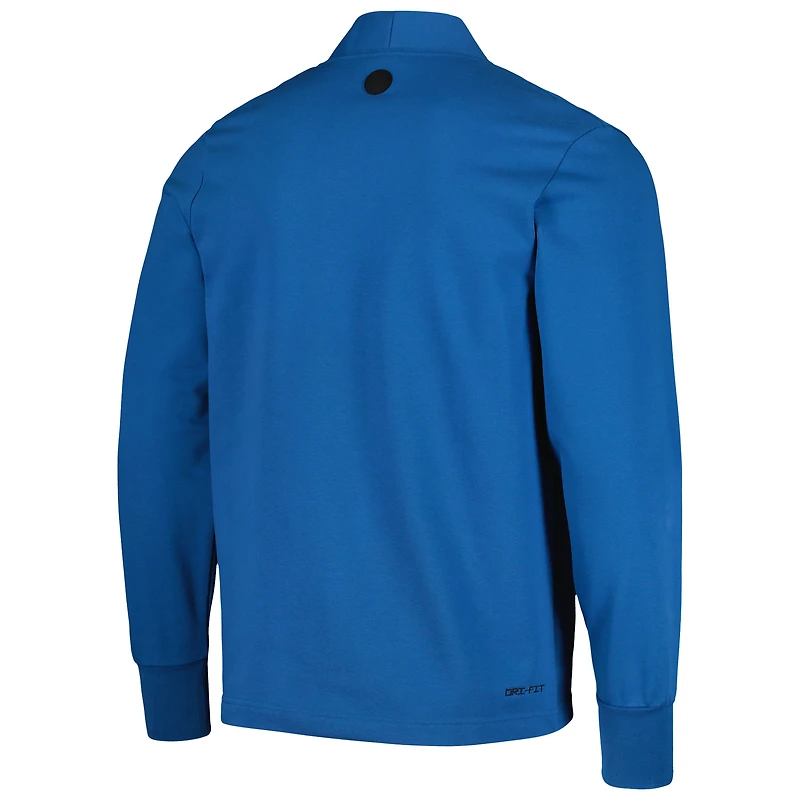 Cardigan à demi-pression Nike Arnold Palmer Invitational Standard Issue Performance pour homme bleu
