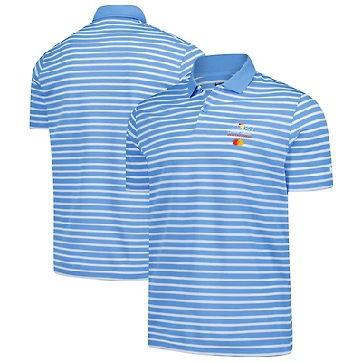 Polo Nike bleu Arnold Palmer Invitational Victory Stripe Performance pour homme