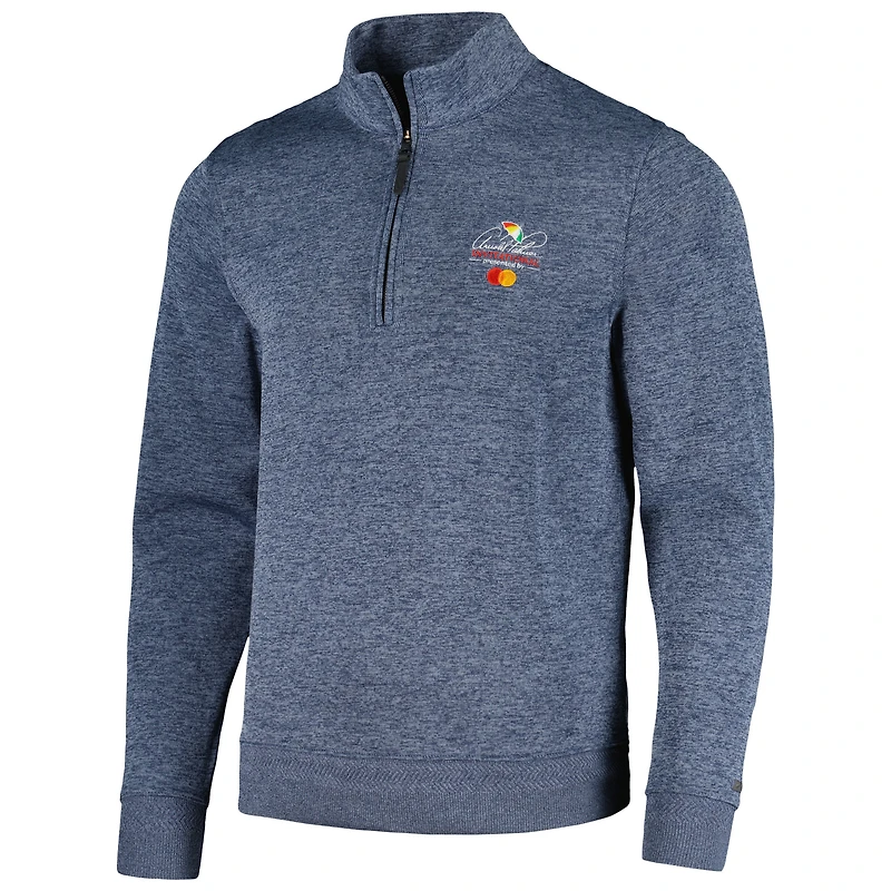 Haut à demi-zip Nike Heather Navy Arnold Palmer Invitational Player Performance pour hommes