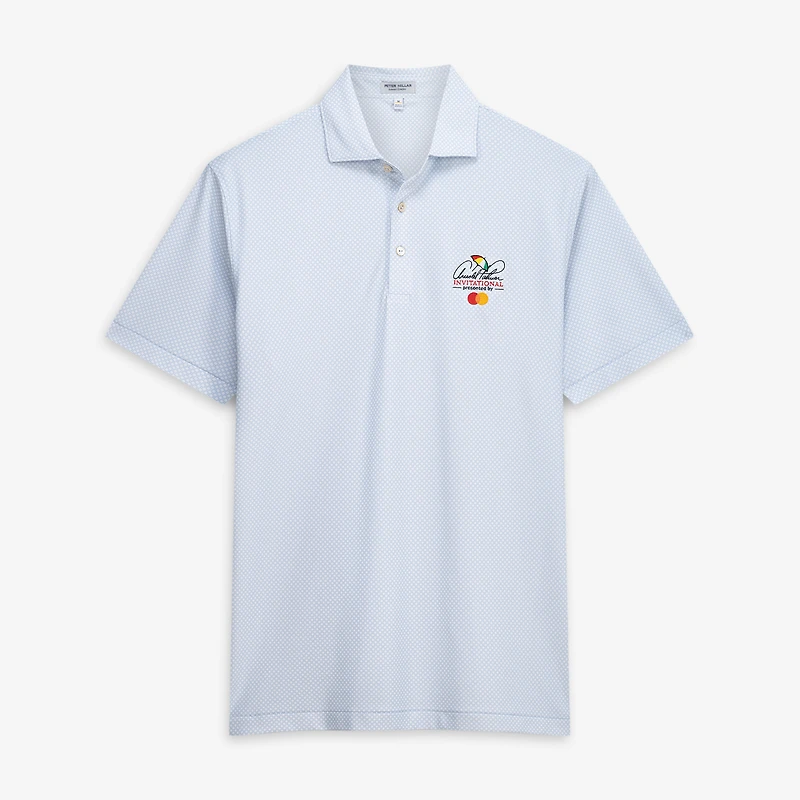 Polo Peter Millar bleu Arnold Palmer Invitational Grant Performance Mesh pour homme