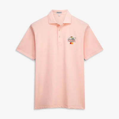 Polo de performance Peter Millar Orange Arnold Palmer Invitational Jubilee pour homme